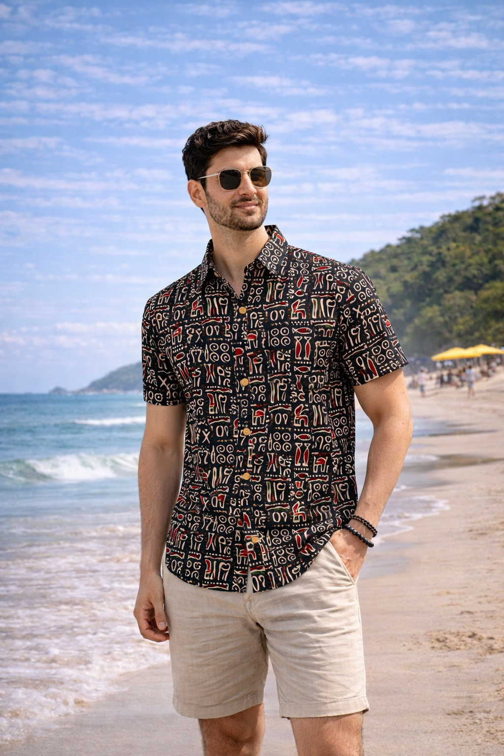 Black Nomadic Tale Men's Shirt