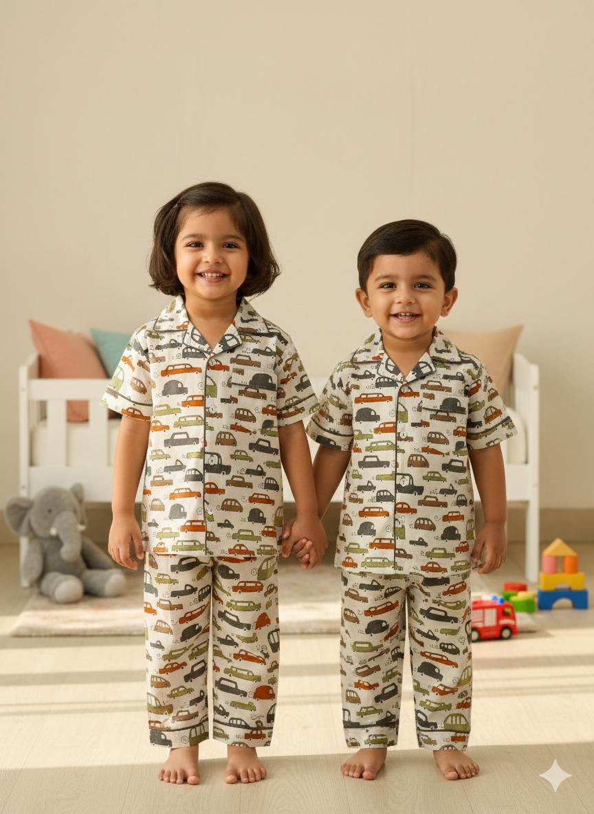 Serious Cars Night Dress