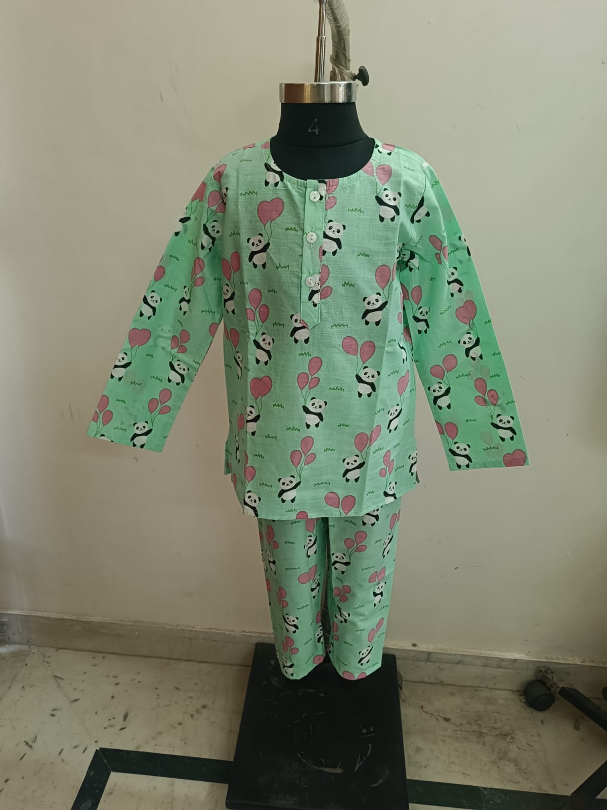 Pista Panda Balloon Unisex Coord Set