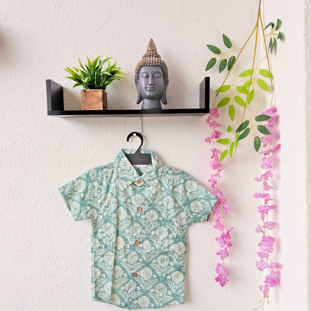 Pista Gold Leaves Kids' Shirt