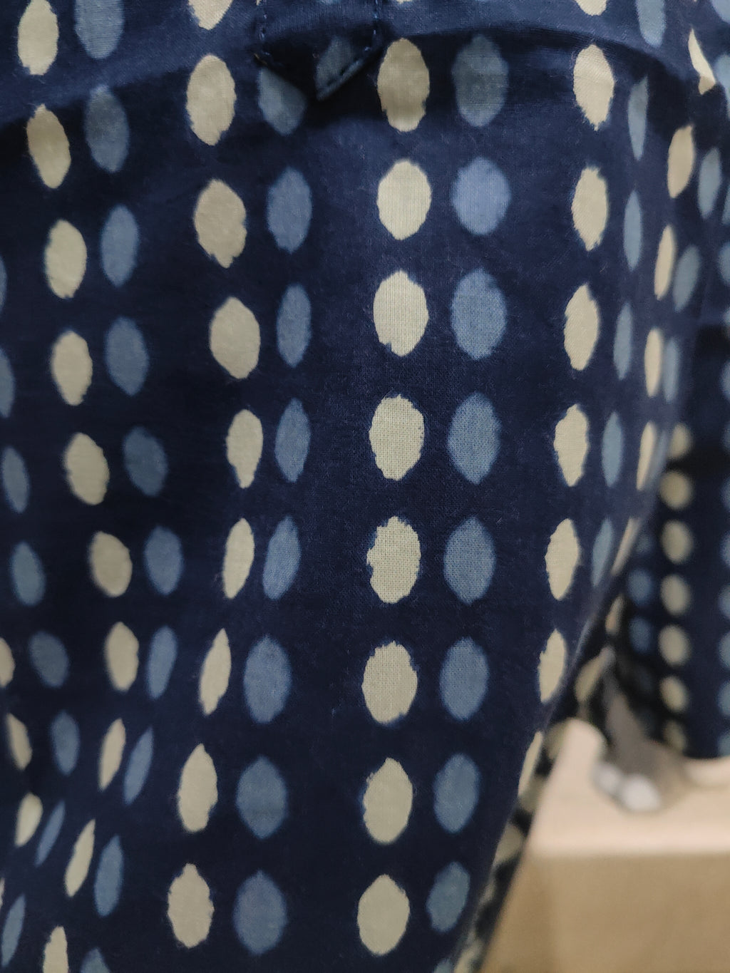 Indigo Dotted Unisex Coord Set