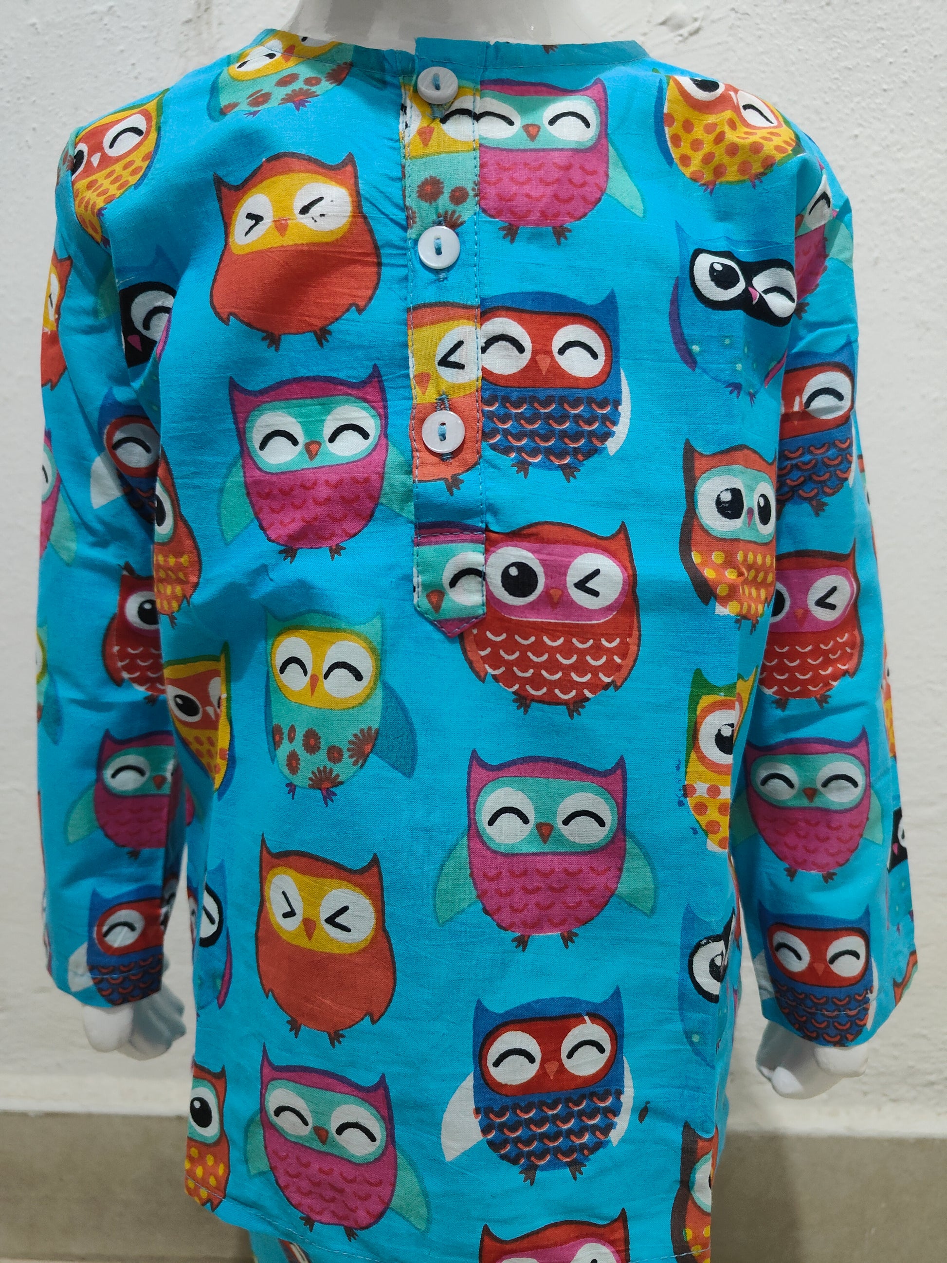 Blue Owl Unisex Coord Set