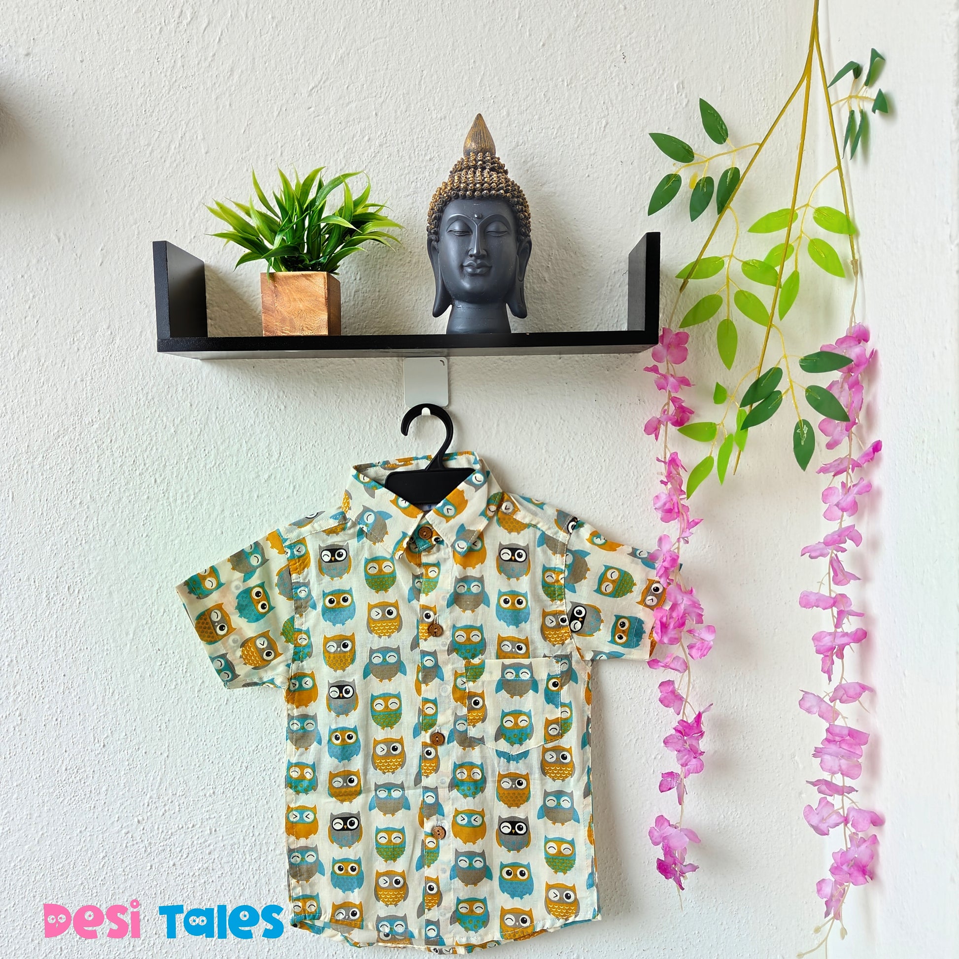 Yellow Green Owl - Twinning