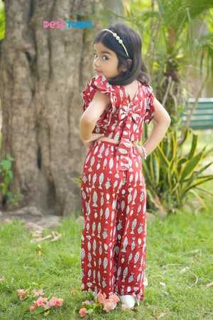 Brown Fish Bow Coord Set