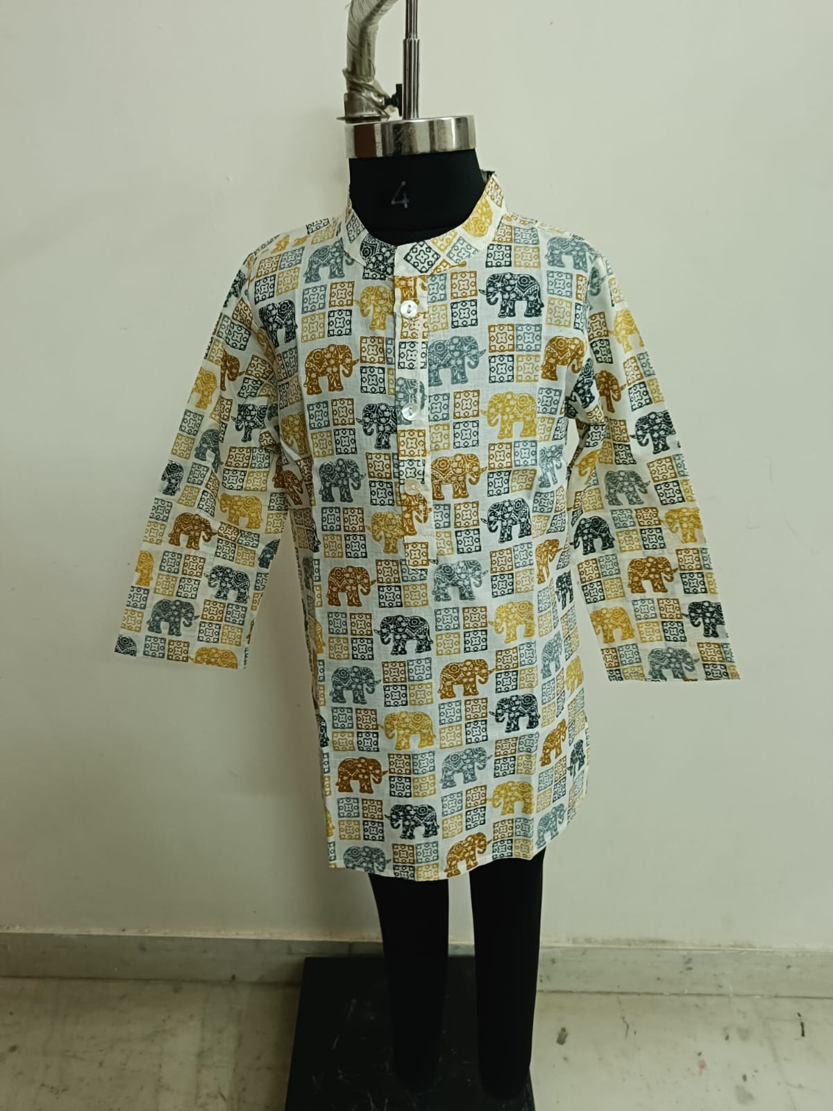 Elephant Outside A Box Kurta Pyjama