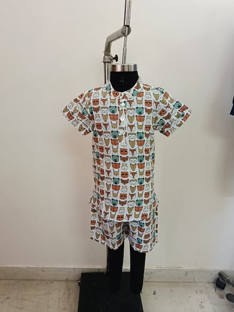 Animal Face Unisex Coord Set