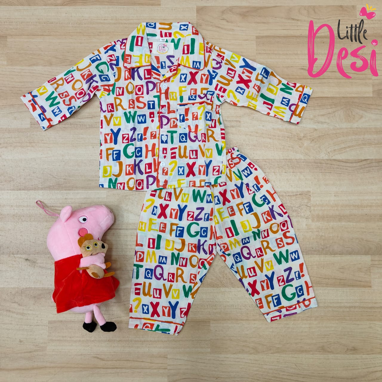 Alphabet Night Dress