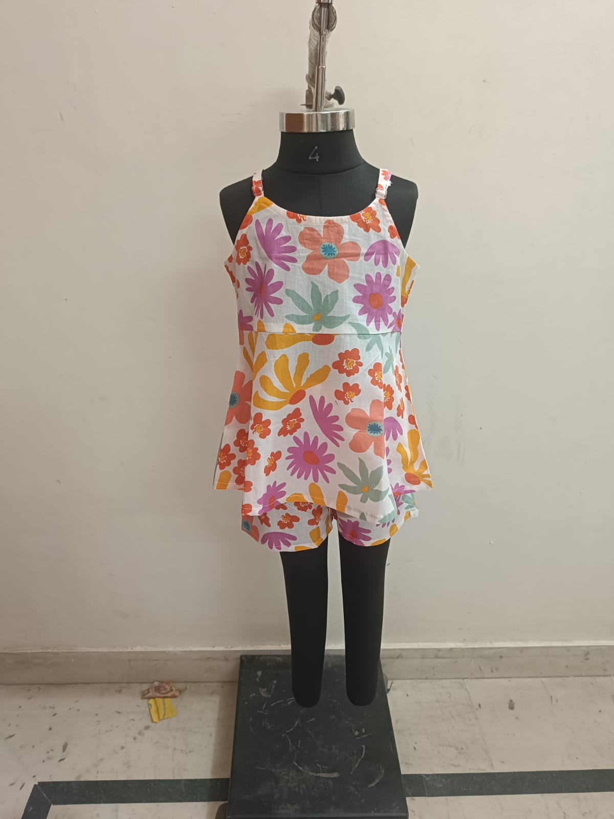 Summer Floral Spaghetti Coord Set