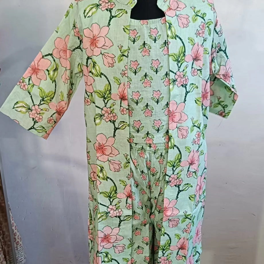 Pista Floral Shrug Coord Set