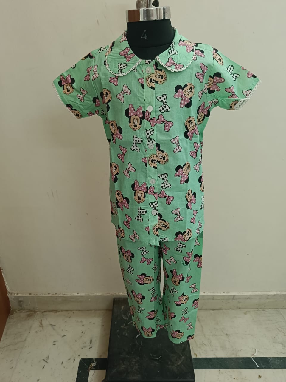 Minnie Mouse Peter Pan Collar Night Dress