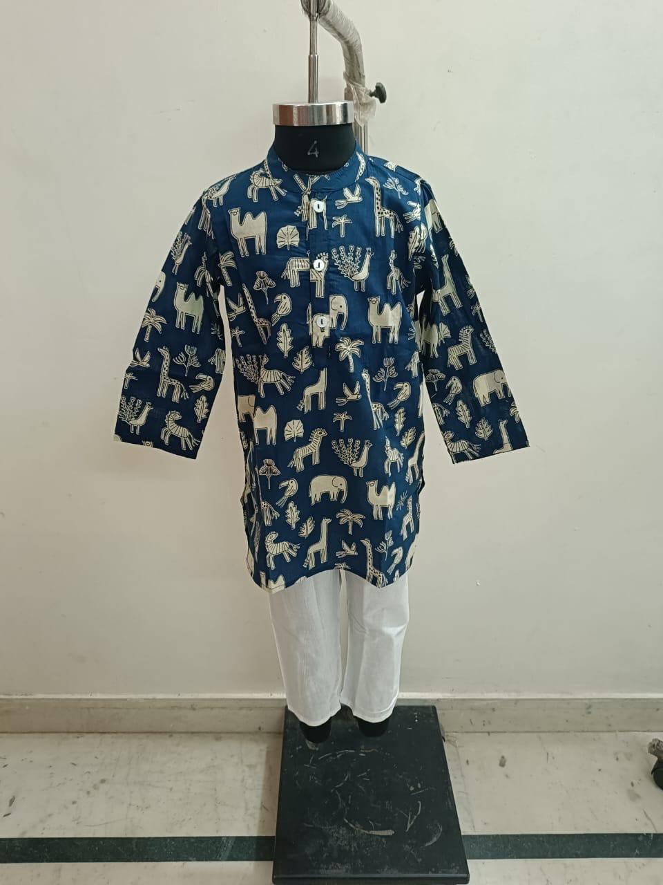 Indigo Animals Kurta Pyjama