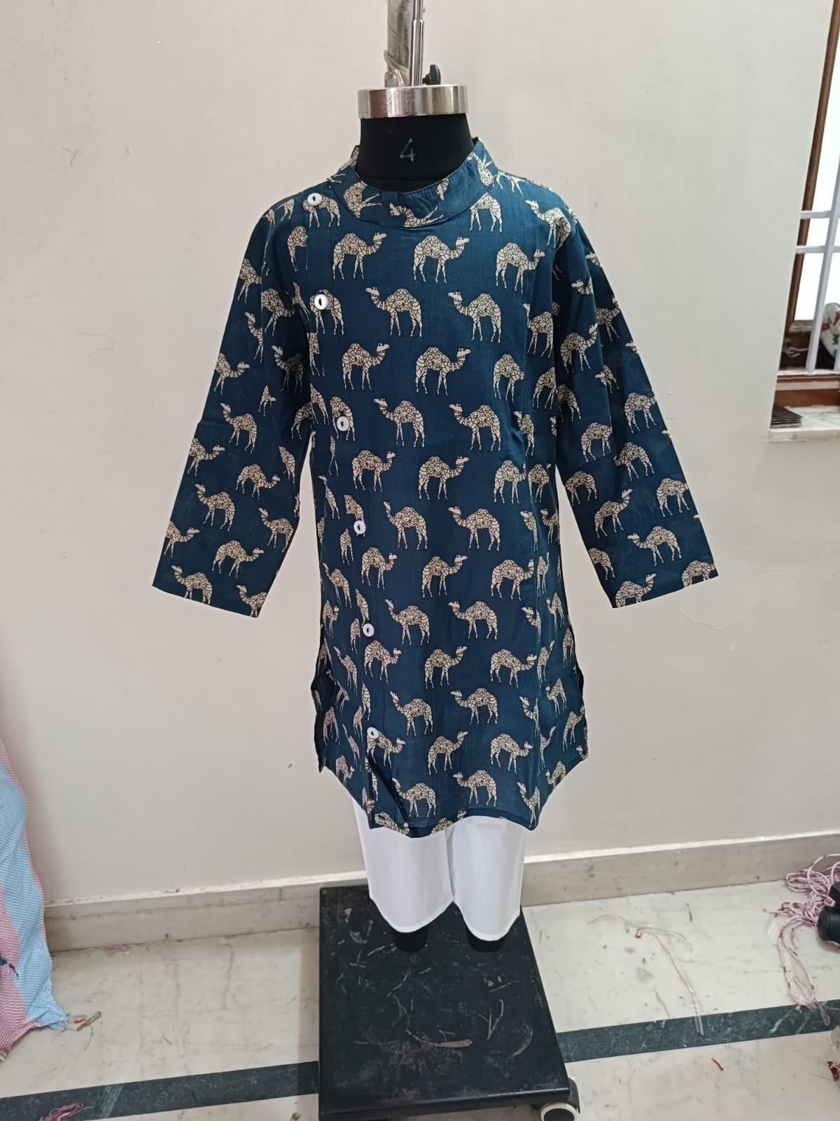 Blue Camel Kurta Pyjama